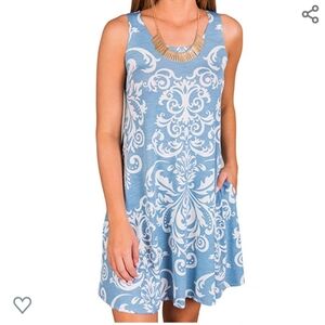 NEW Summer Casual T Shirt Swing A Line Dress